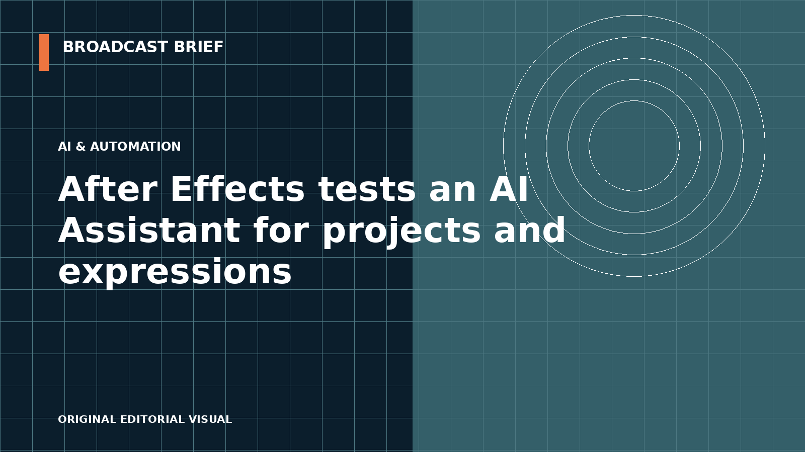 Editorial illustration for After Effects tests an AI Assistant for projects and expressions