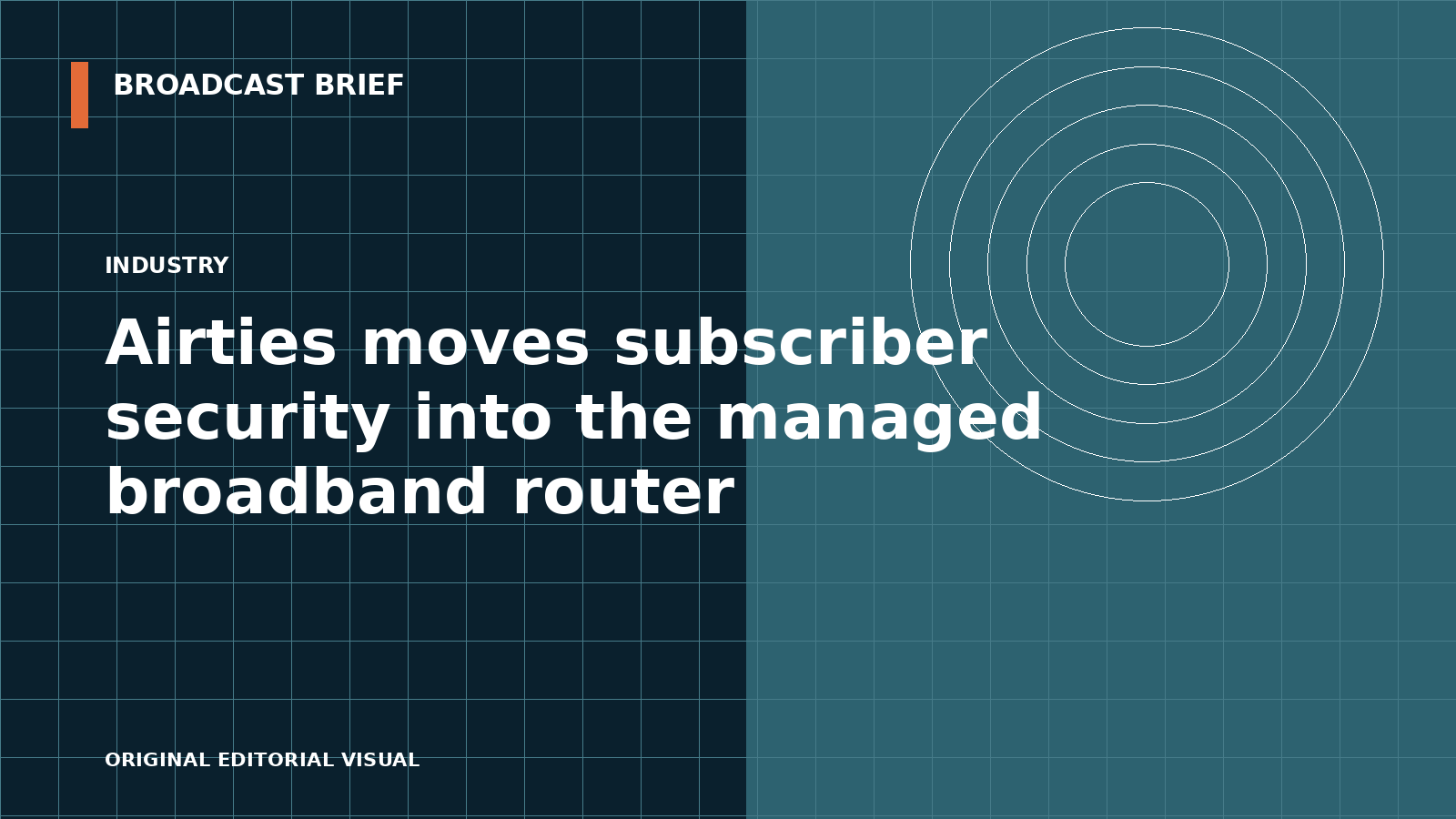 Editorial illustration for Airties moves subscriber security into the managed broadband router