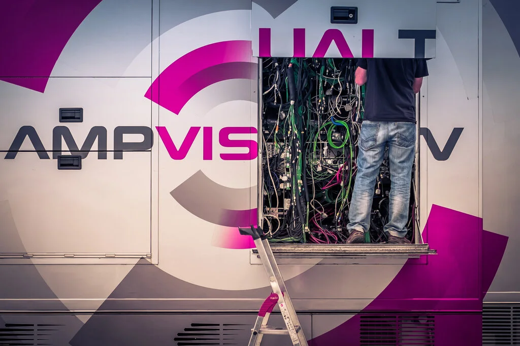 Source image for AMP VISUAL TV extends distributed production across trucks and flypacks