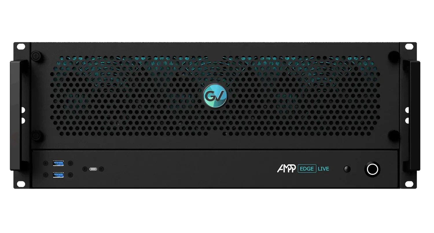 Source image for AMPP Edge Live packages software production into Blackwell-powered appliances