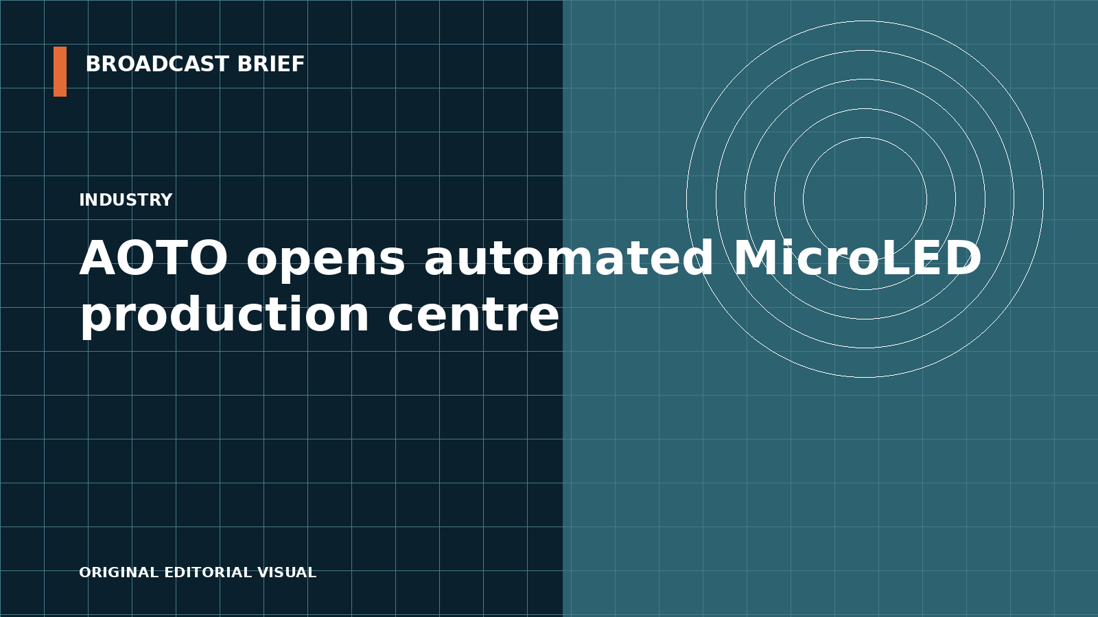 Editorial illustration for AOTO opens automated MicroLED production centre