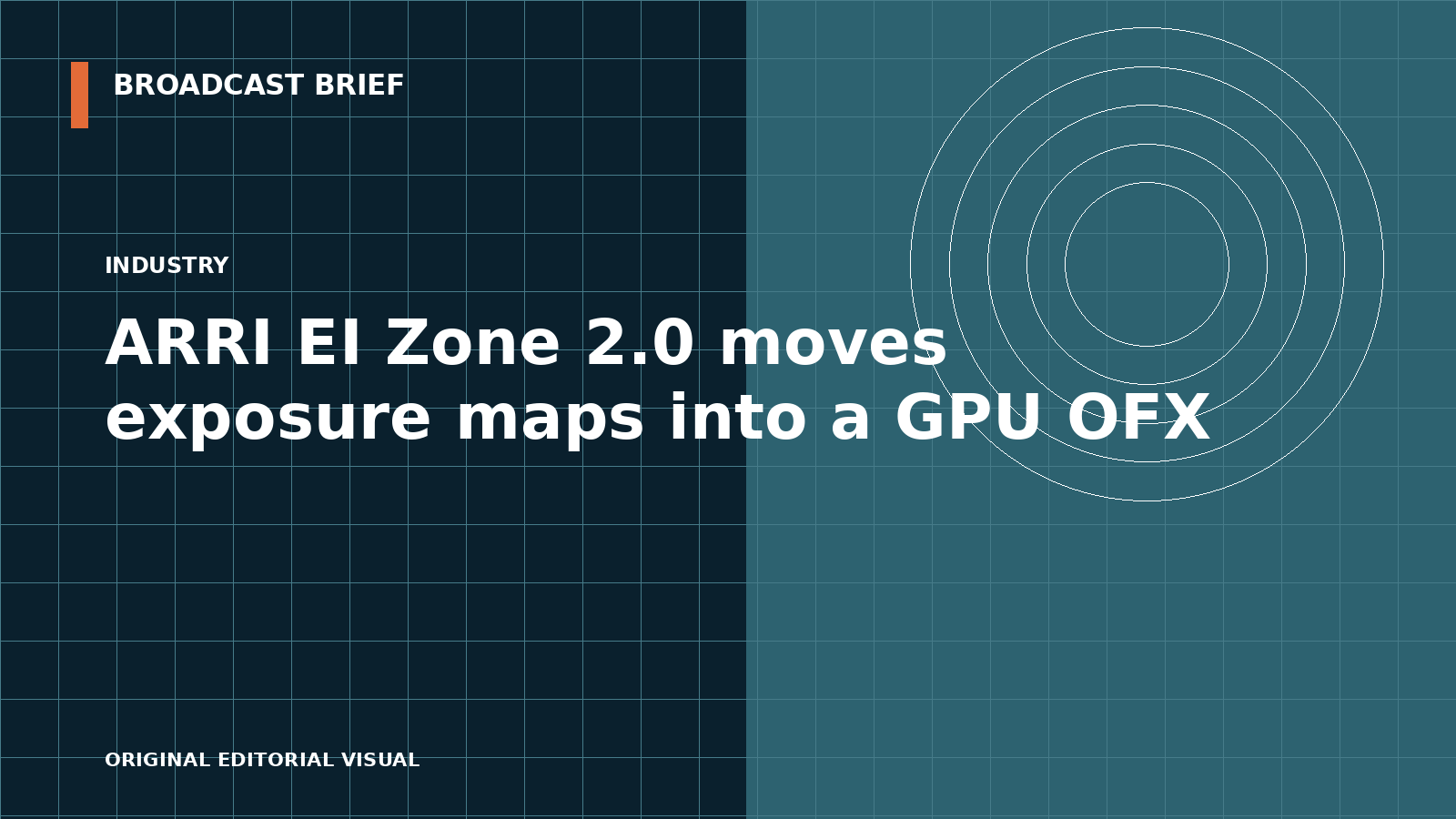 Editorial illustration for ARRI EI Zone 2.0 moves exposure maps into a GPU OFX