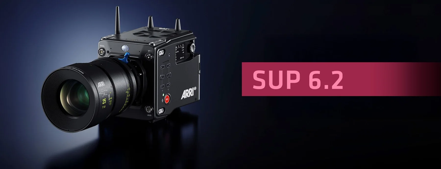 Source image for ARRI SUP 6.2.0 links focus data and exposure ramps for live ALEXA workflows