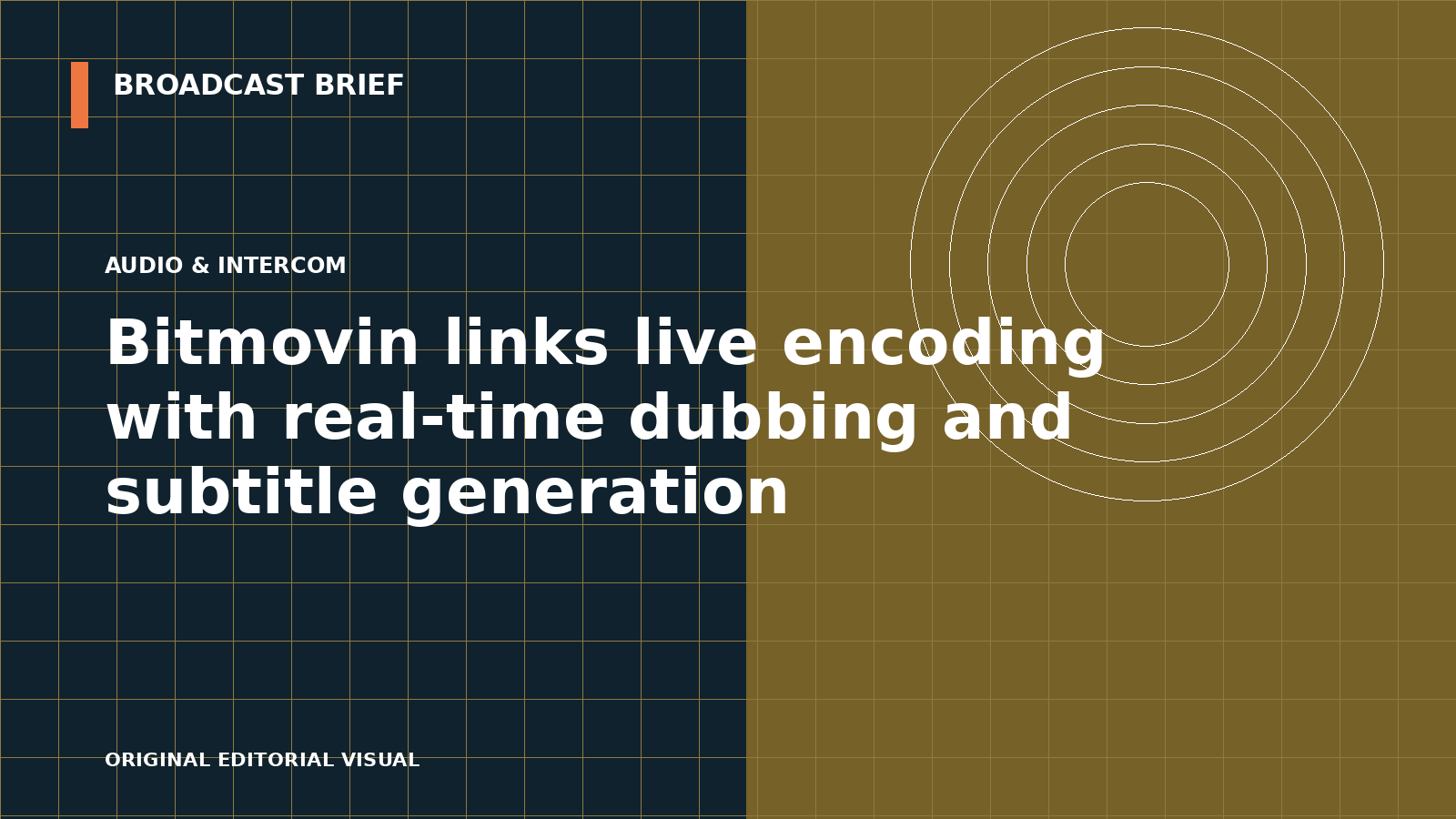 Editorial illustration for Bitmovin links live encoding with real-time dubbing and subtitle generation