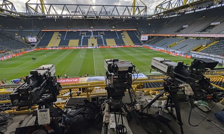 Source image for Bundesliga puts an AI-controlled PTZ camera into the Supercup host feed
