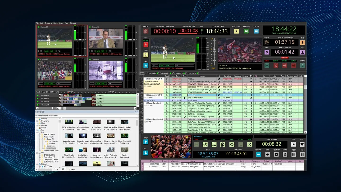 Source image for Cinegy moves Air playout back-end into Docker containers on Linux