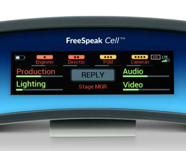 Source image for Clear-Com FreeSpeak Cell takes full-duplex intercom onto public and private 5G