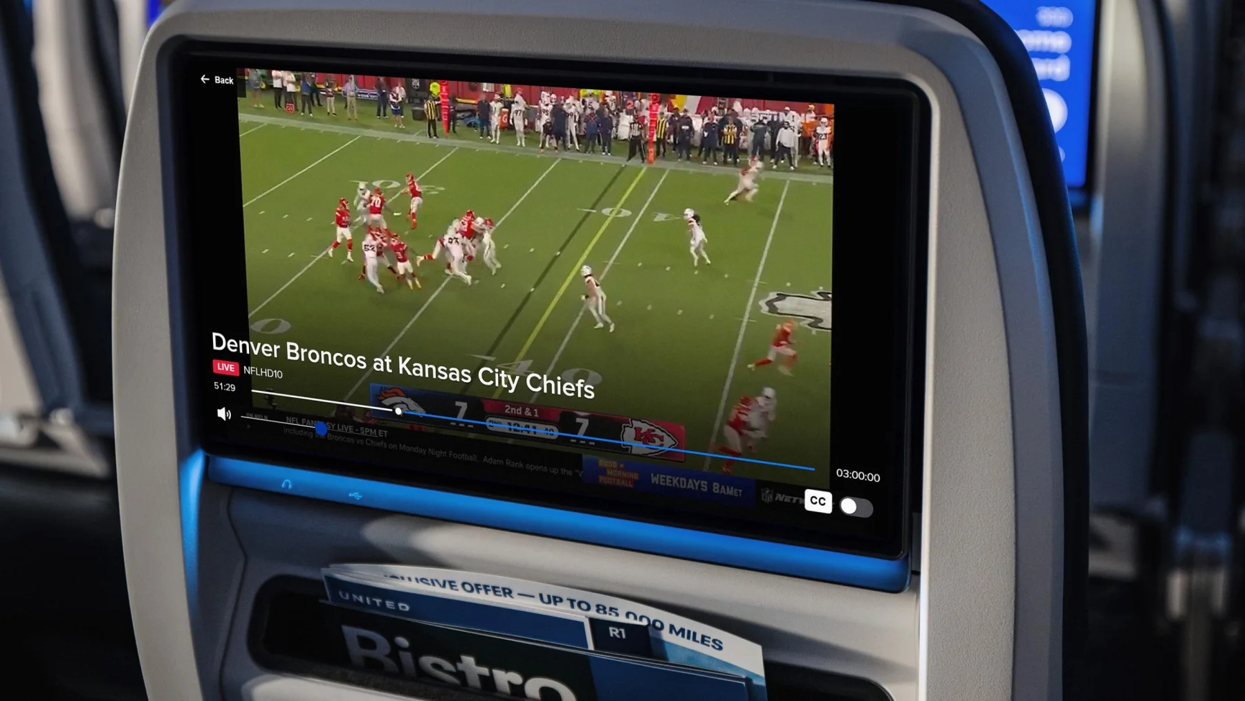 Source image for Dish OnStream carries live football onto United’s Starlink fleet