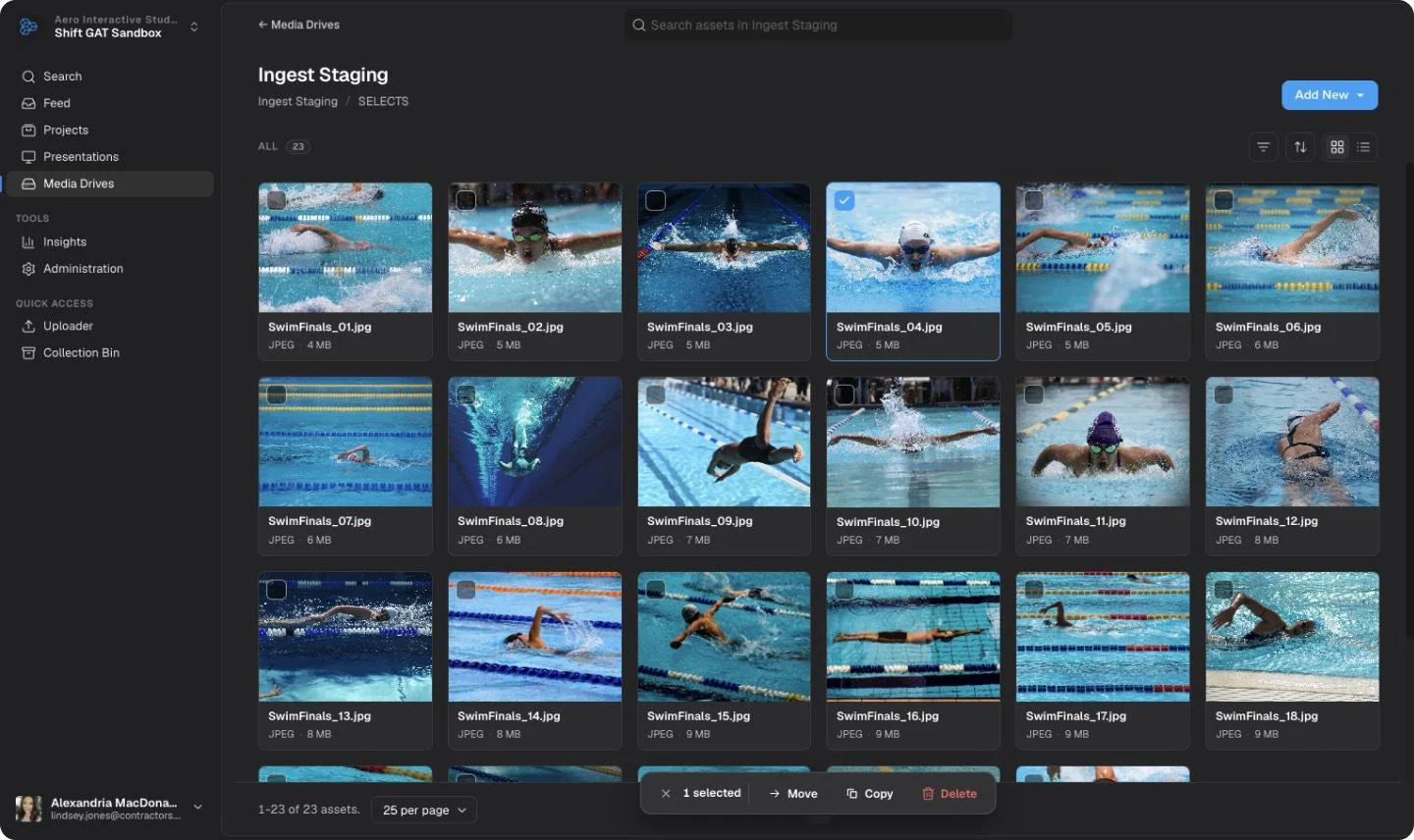 EditShare EFS storage and FLOW media management systems