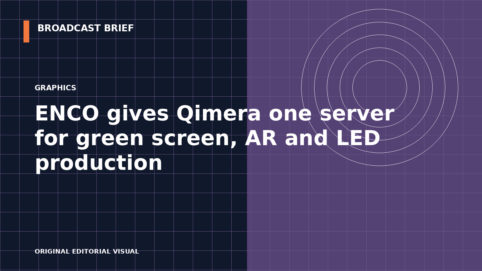 Editorial illustration for ENCO gives Qimera one server for green screen, AR and LED production