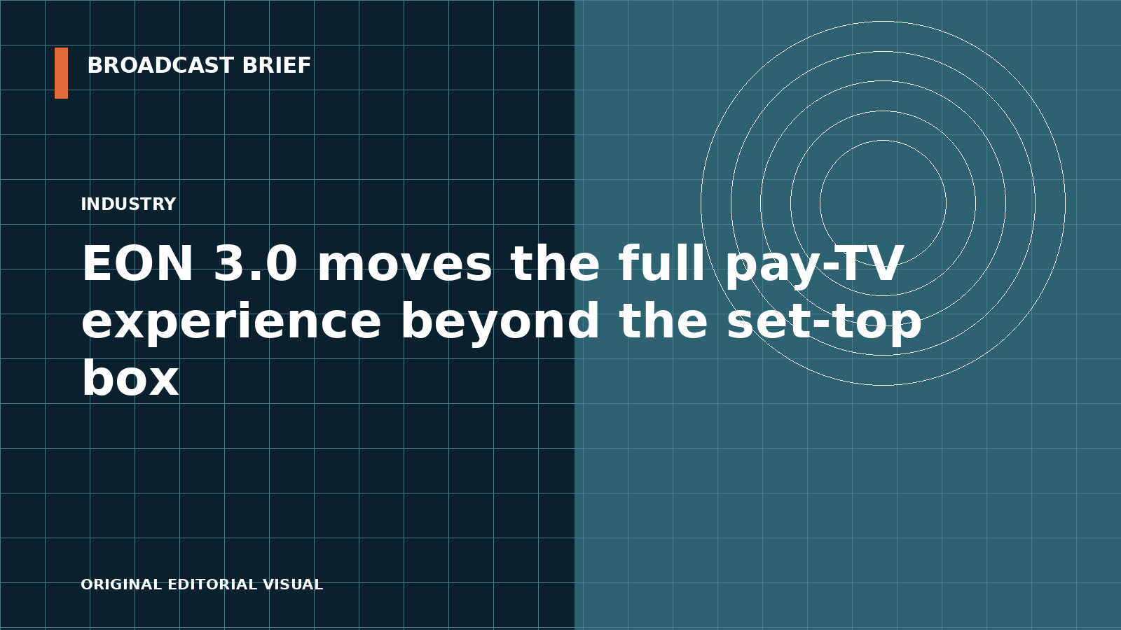 Editorial illustration for EON 3.0 moves the full pay-TV experience beyond the set-top box