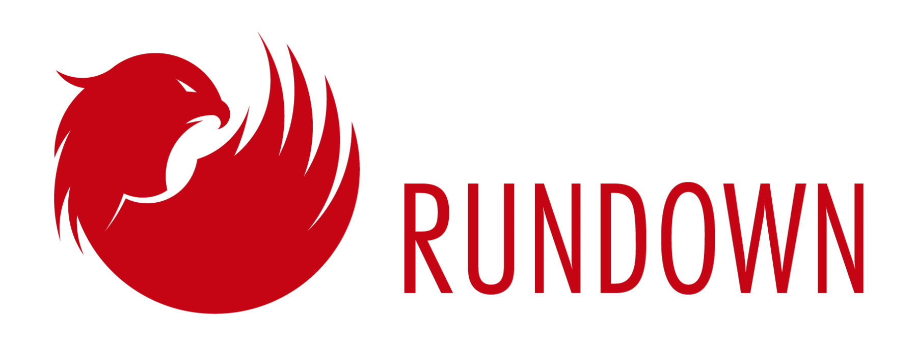 Falcon Rundown wordmark for the custom columns and metadata update