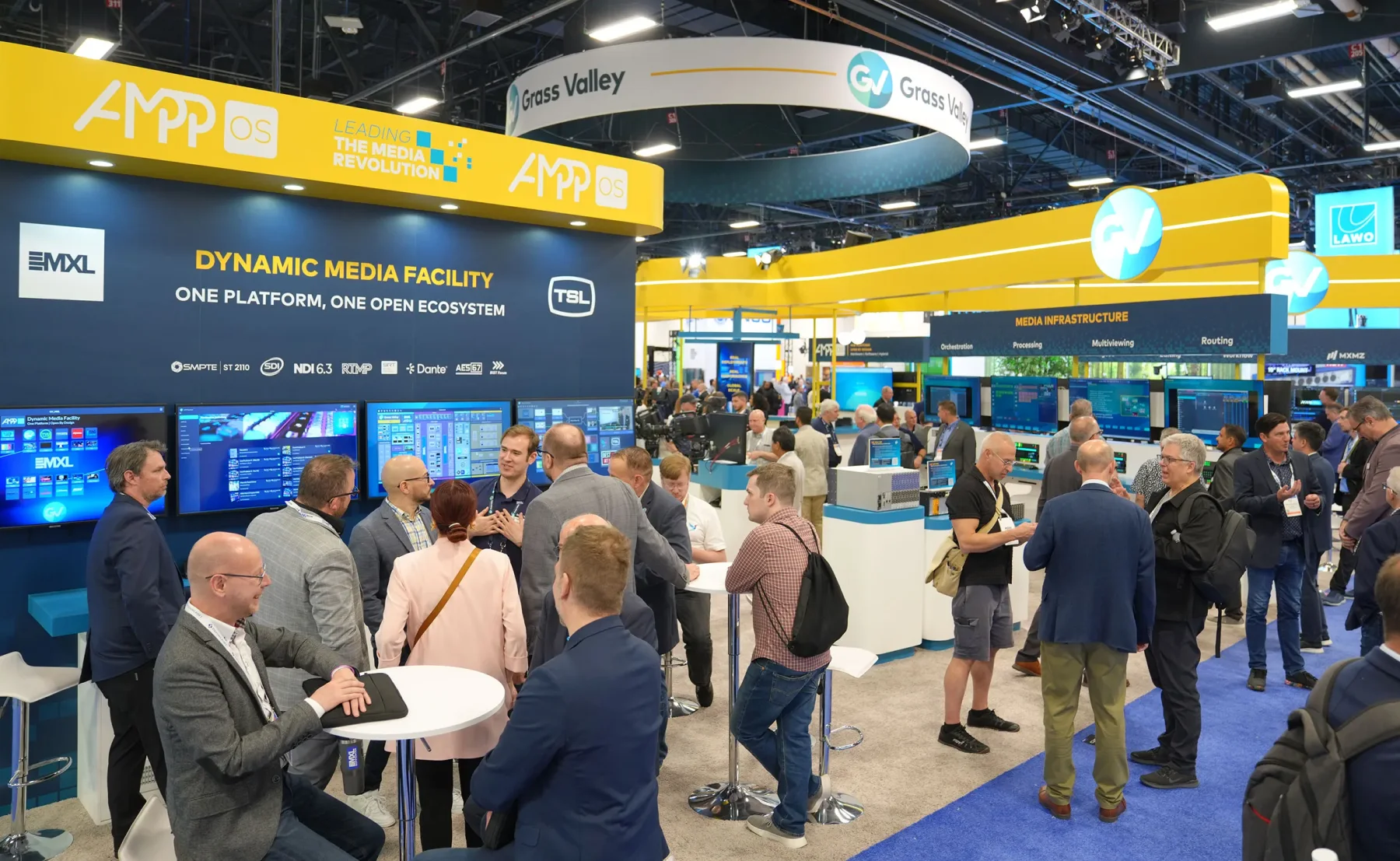 Source image for Grass Valley turns Dynamic Media Facility principles into a multivendor IBC workflow