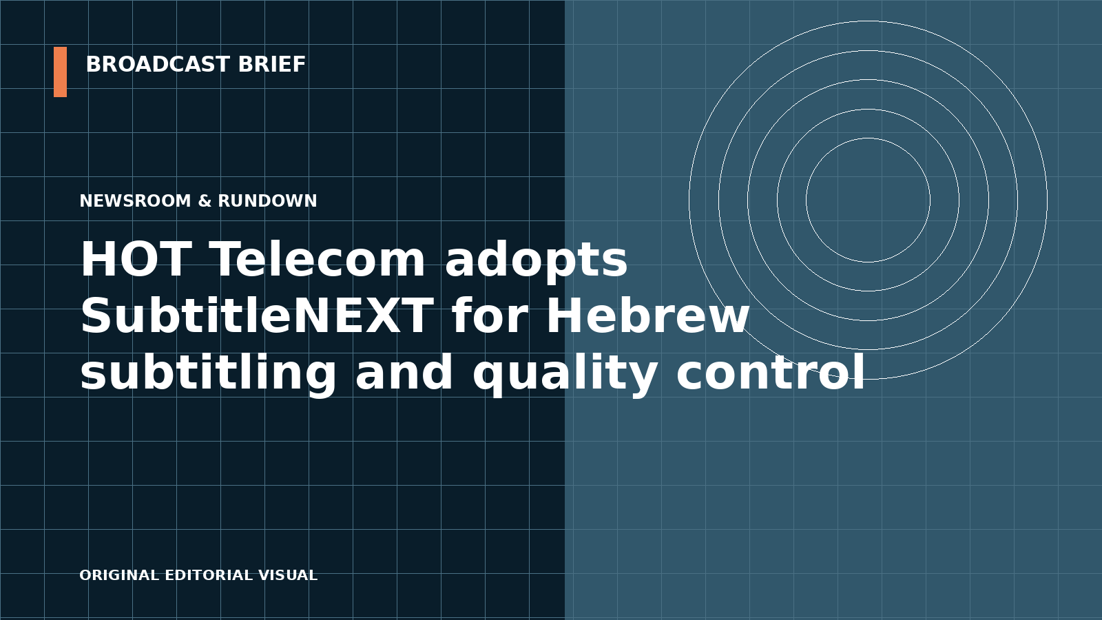 Editorial illustration for HOT Telecom adopts SubtitleNEXT for Hebrew subtitling and quality control
