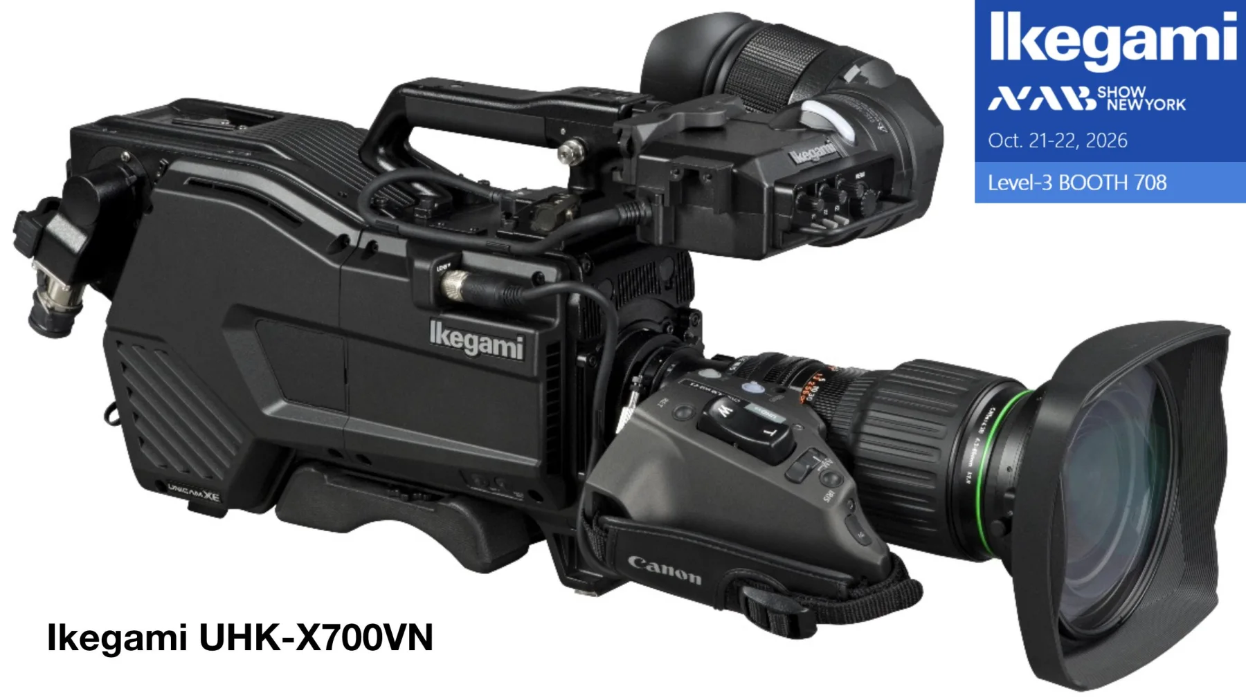 Source image for Ikegami adds variable ND and cinematic control to 2/3-inch 4K