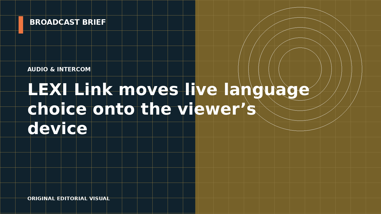 Editorial illustration for LEXI Link moves live language choice onto the viewer’s device