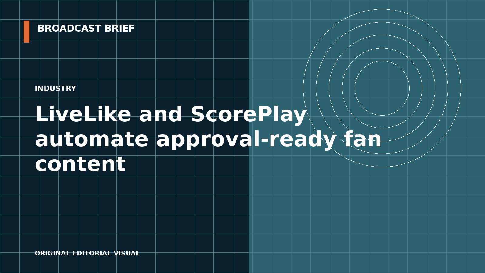 Editorial illustration for LiveLike and ScorePlay automate approval-ready fan content