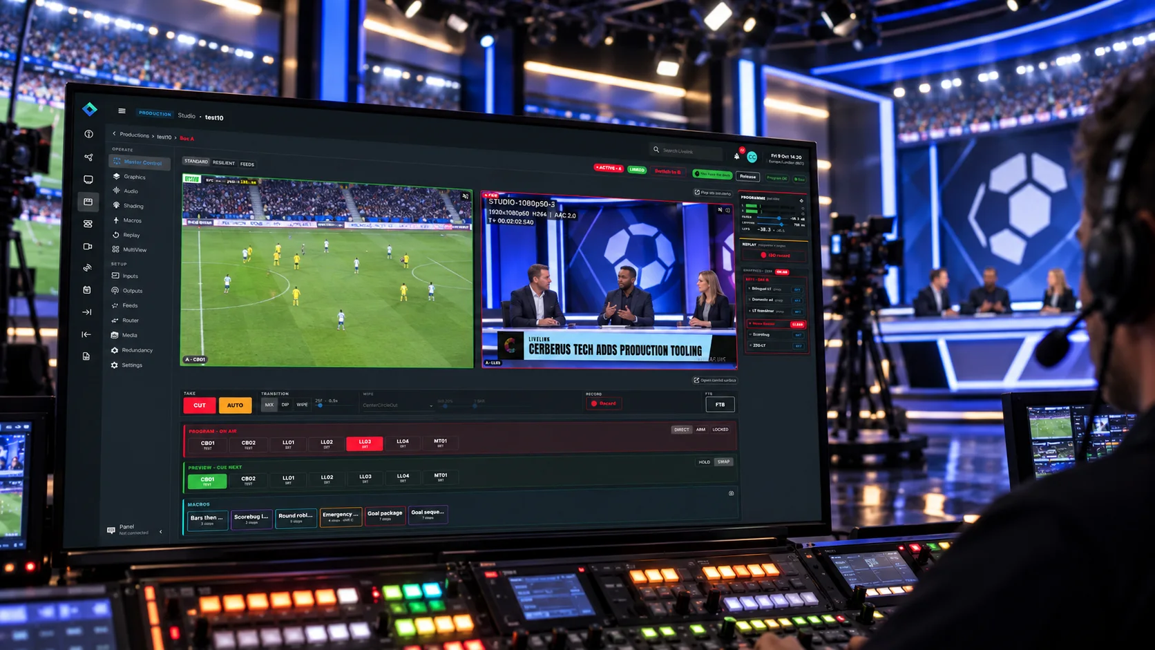 Source image for Livelink Studio turns cloud production into a reusable event template