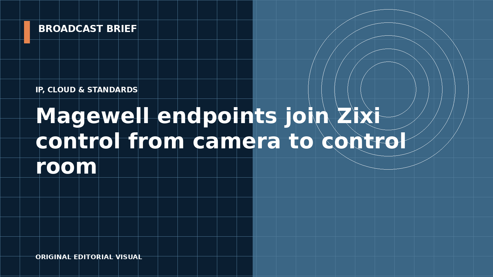 Editorial illustration for Magewell endpoints join Zixi control from camera to control room