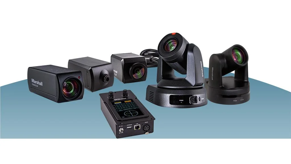 Source image for Marshall expands PTZ and POV range across UHD, tracking and IP