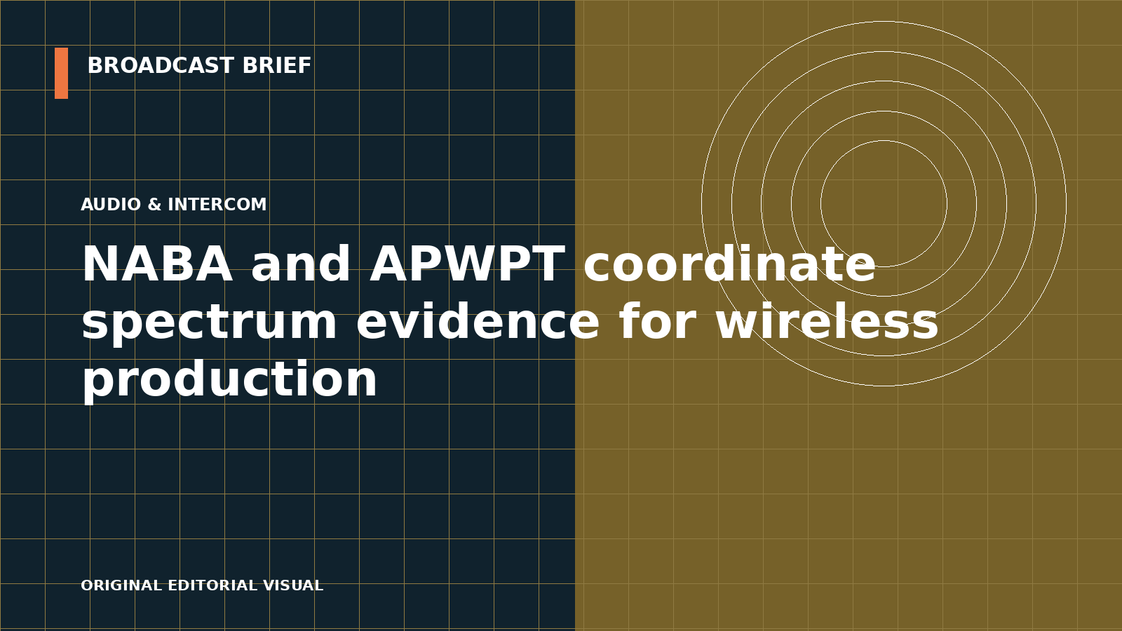 Editorial illustration for NABA and APWPT coordinate spectrum evidence for wireless production