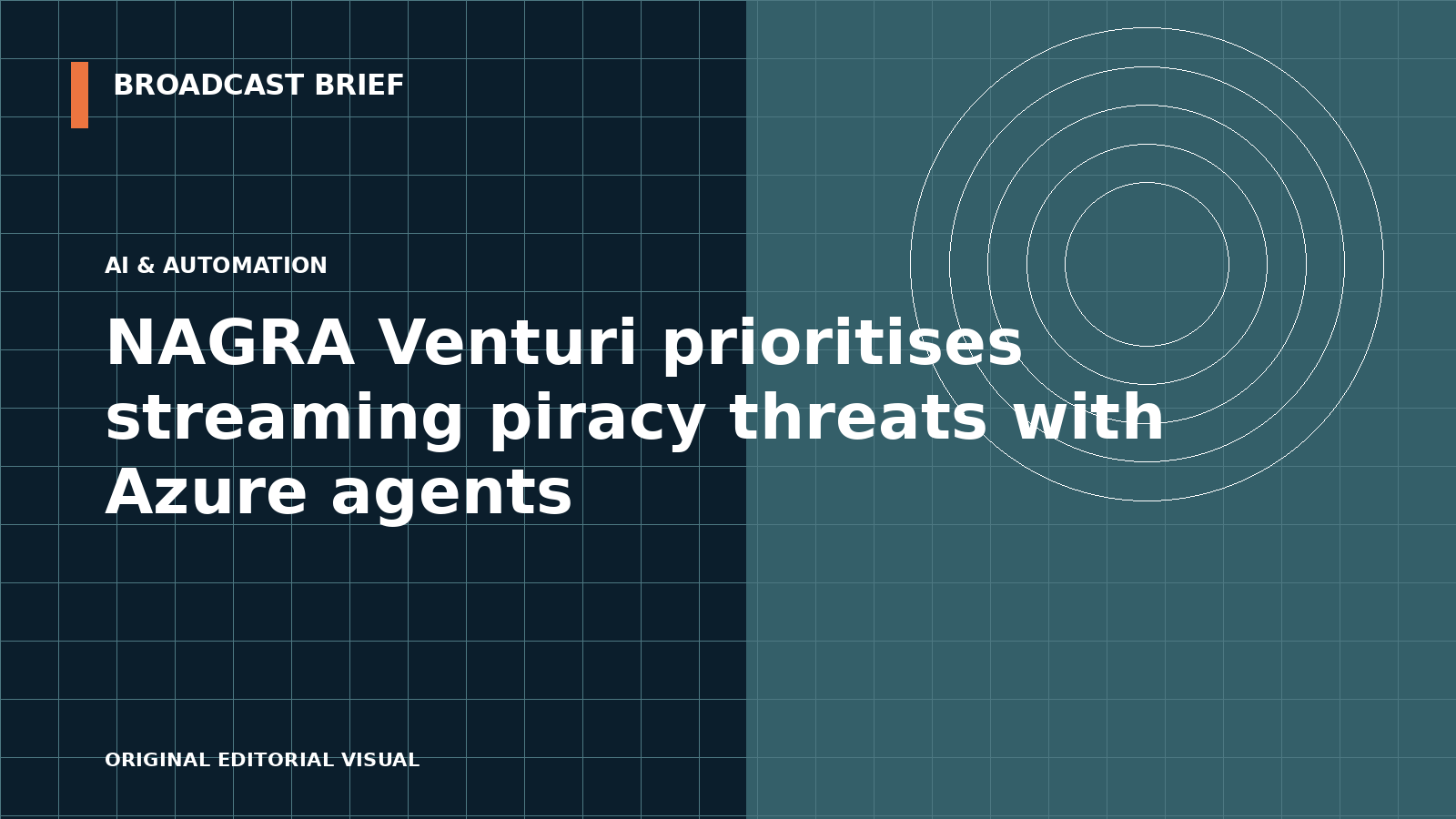 Editorial illustration for NAGRA Venturi prioritises streaming piracy threats with Azure agents