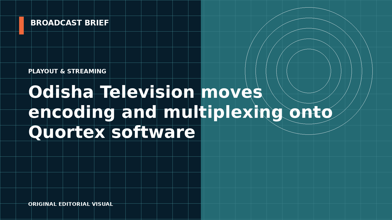 Editorial illustration for Odisha Television moves encoding and multiplexing onto Quortex software