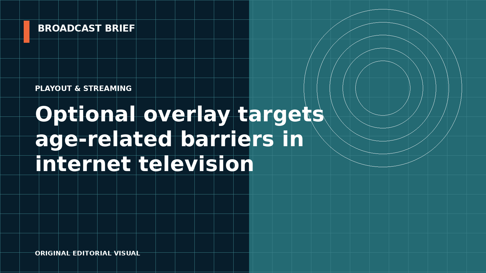 Editorial illustration for Optional overlay targets age-related barriers in internet television