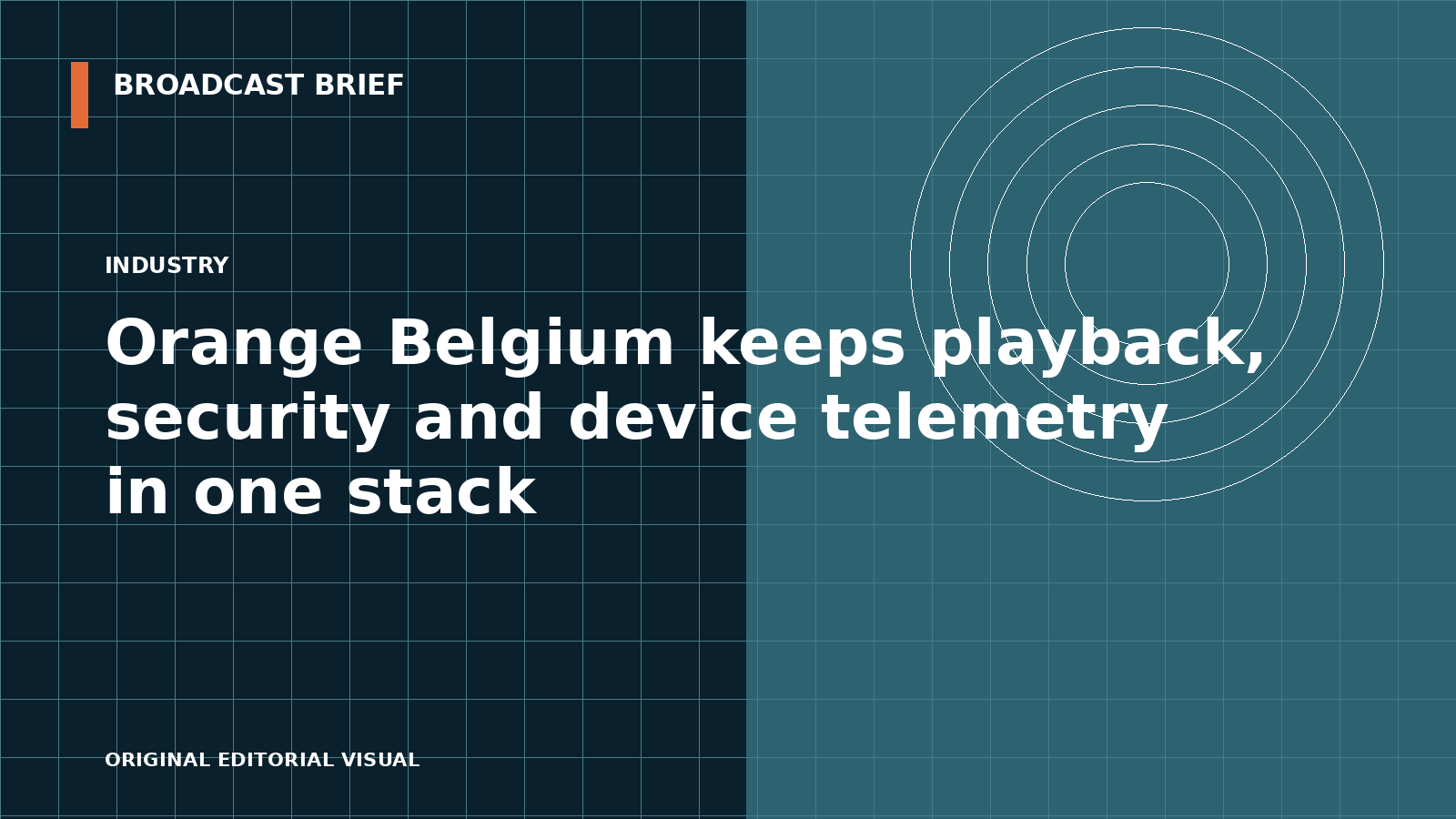 Editorial illustration for Orange Belgium keeps playback, security and device telemetry in one stack