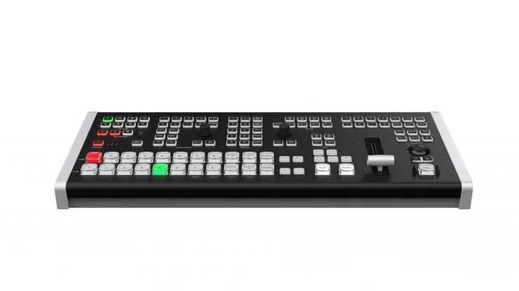 Source image for OSEE records eight isolated feeds inside a 12-source compact switcher