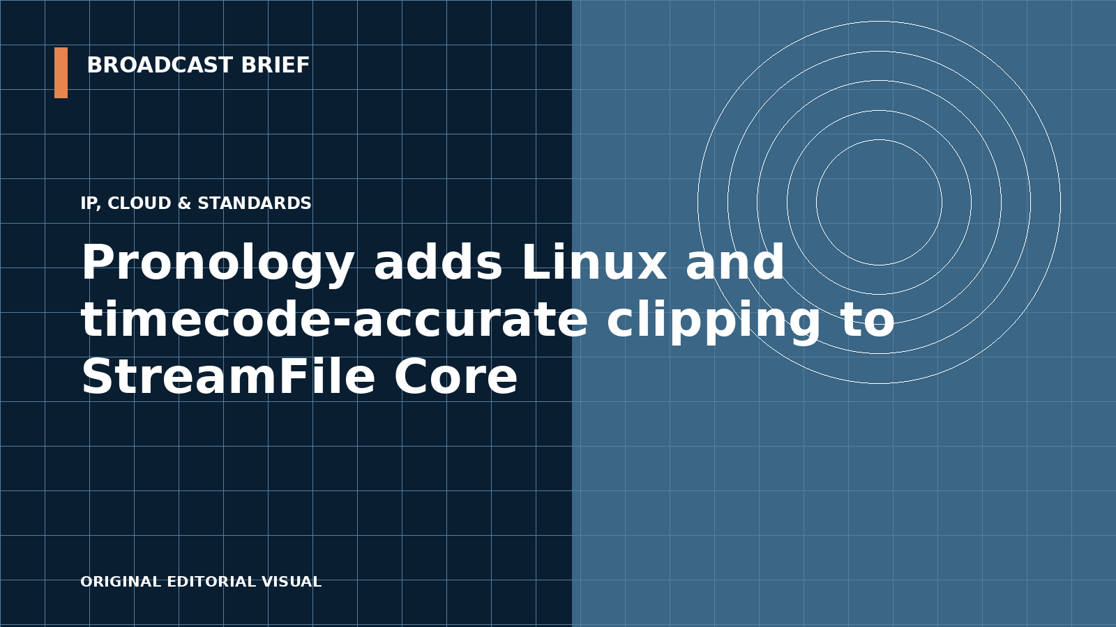 Editorial illustration for Pronology adds Linux and timecode-accurate clipping to StreamFile Core