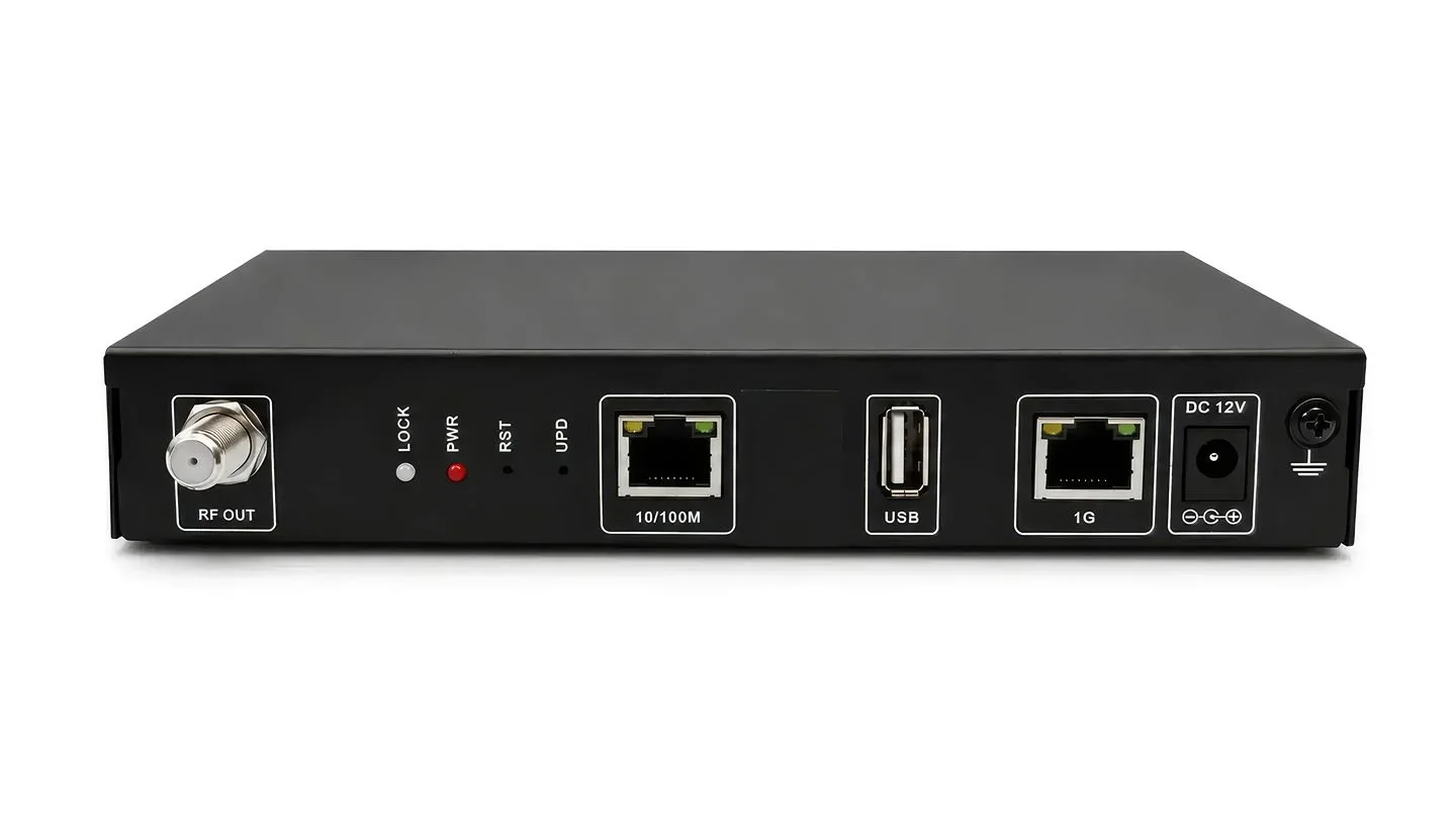 Source image for Satlink ST-7406 converts IP programme streams into local RF channels