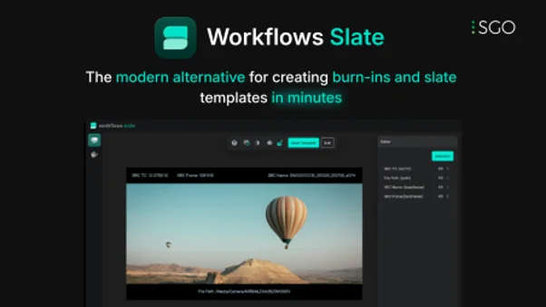 Source image for SGO moves metadata-driven slates and burn-ins into the browser