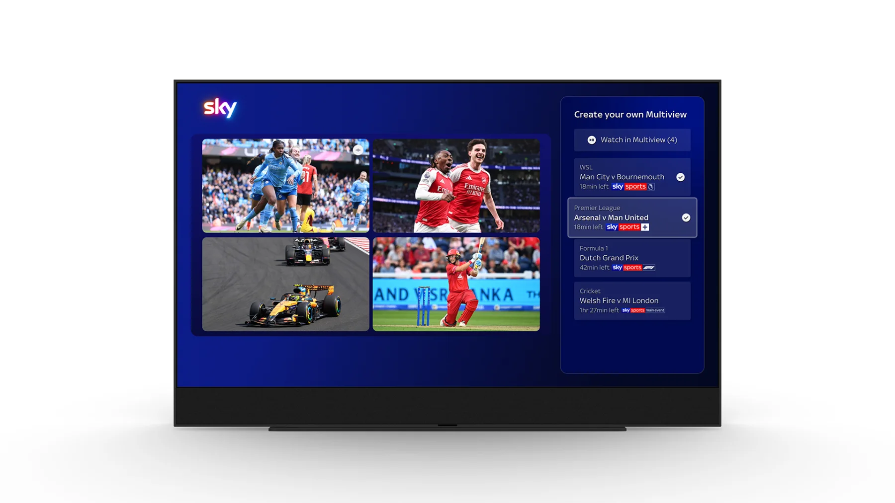 Source image for Sky launches user-selected four-event sports multiview