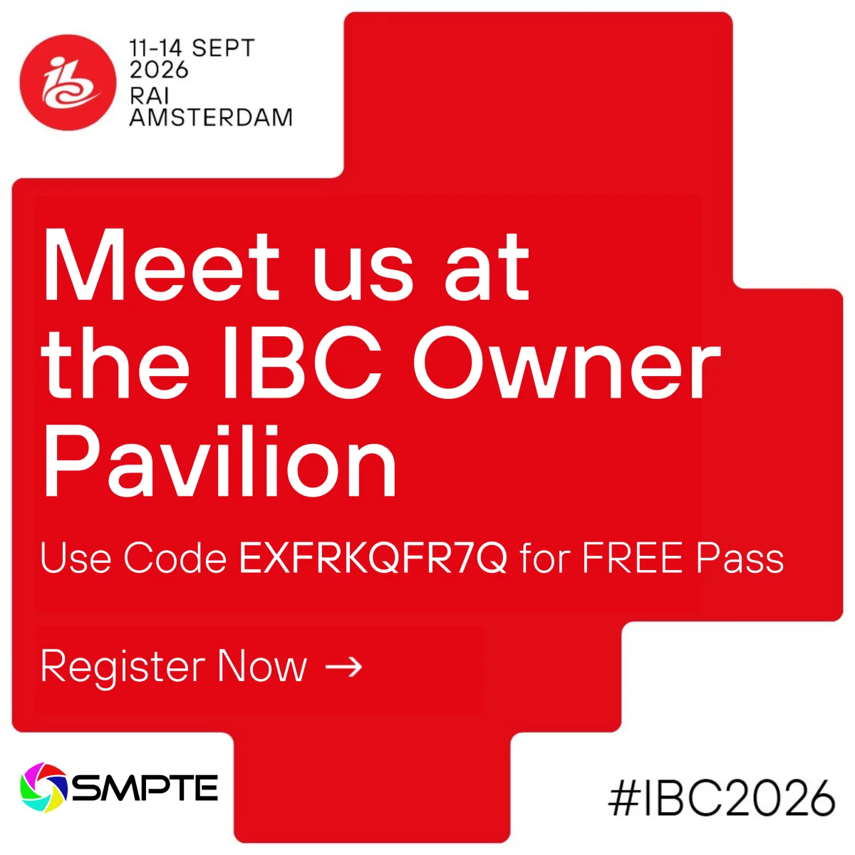 Source image for SMPTE brings DMF, OGraf and sovereign AI sessions to IBC2026