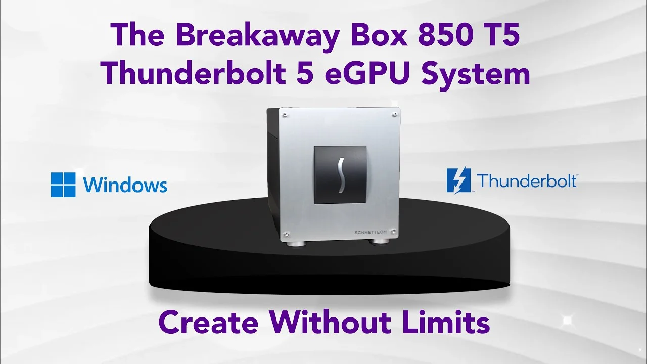Source image for Sonnet puts an 850W desktop GPU behind Thunderbolt 5