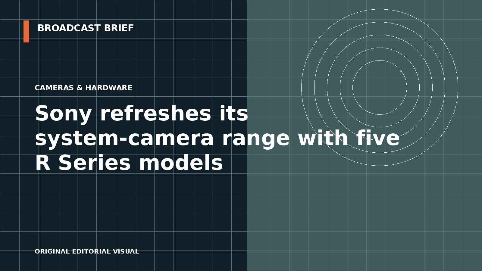 Editorial illustration for Sony refreshes its system-camera range with five R Series models