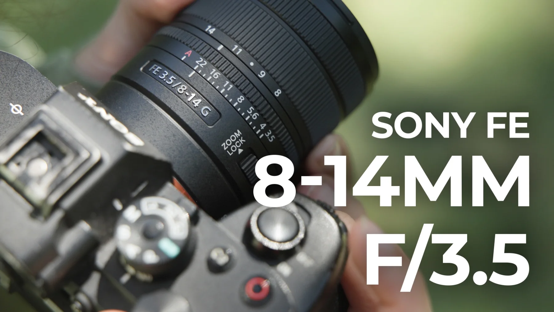 Source image for Sony's 8-14mm fisheye zoom keeps 180-degree coverage across the range