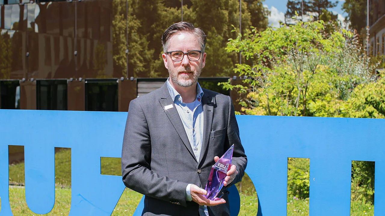 SVT team recognised with the 2026 EBU Technology and Innovation Award