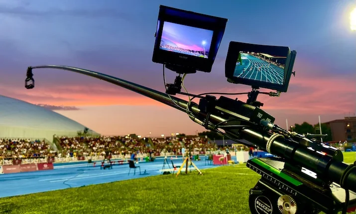 Source image for Taranto 2026 assigns specialist cameras by sport, not template