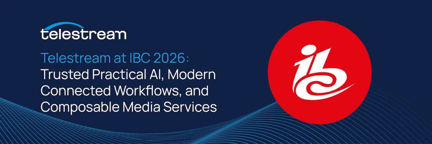 Telestream IBC2026 media workflow product preview