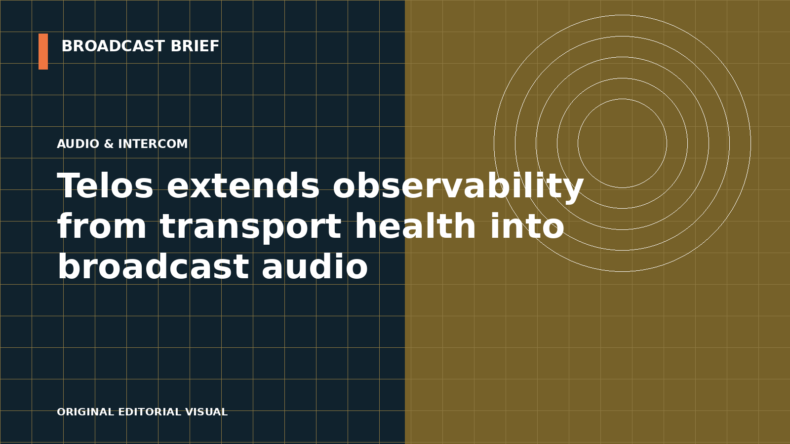 Editorial illustration for Telos extends observability from transport health into broadcast audio
