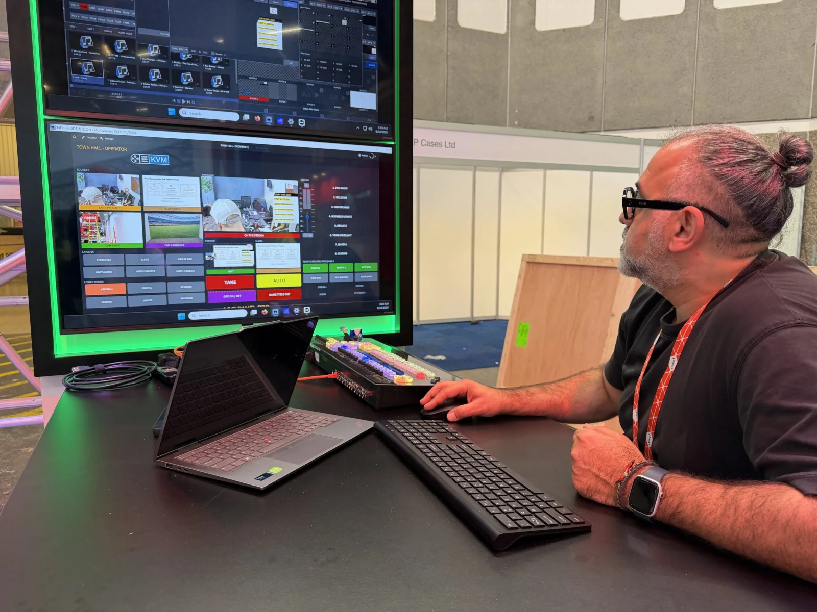 Source image for Vizrt adds AI keying, HDR replay and browser control across TriCaster