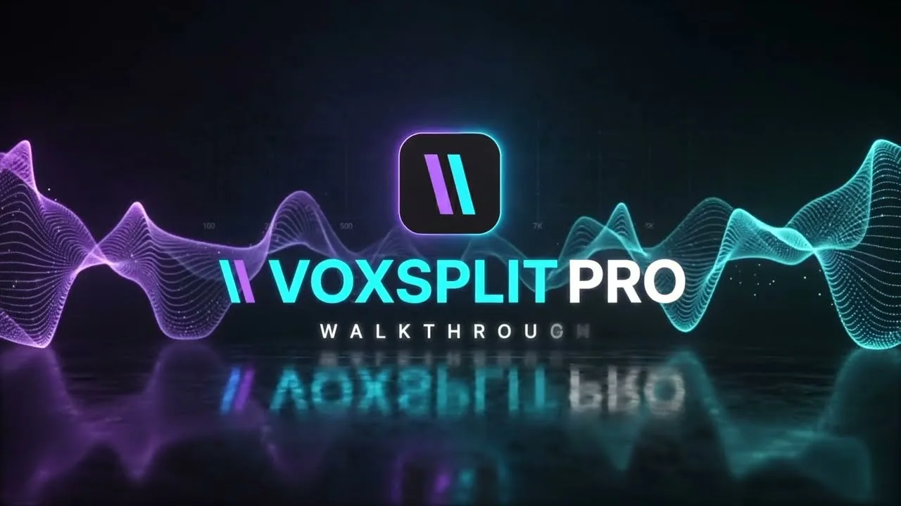 Source image for VoxSplit Pro separates overlapping dialogue without sending it online